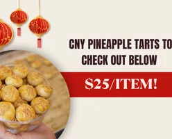 CNY Pineapple Tarts To Check Out Below $25/Item!